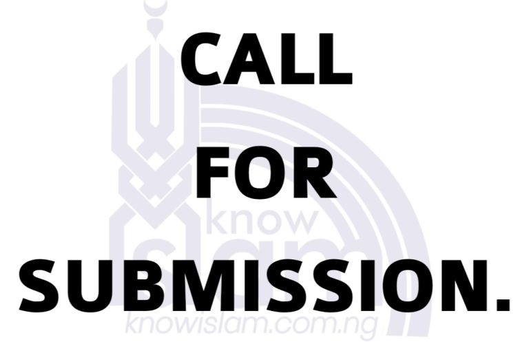 CALL FOR SUBMISSION – KNOWISLAM ANTHOLOGY