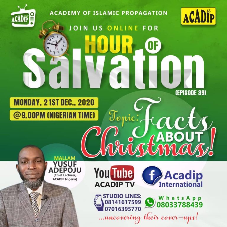 ACADIP to unleash “Facts About Christmas”