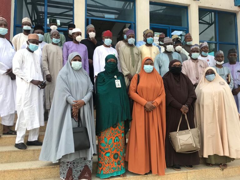 IMAN NATIONAL LEADERSHIP PAYS COURTESY VISIT TO HAJJ HOUSE