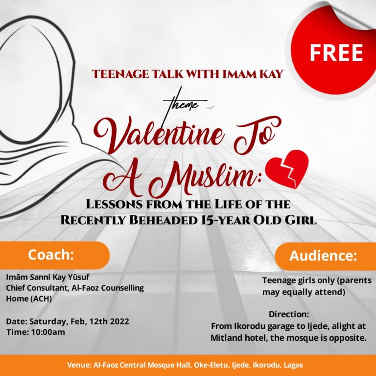 FEBRUARY 14TH: VALENTINE OR QUARANTINE? By Sanni Kay Yusuf
