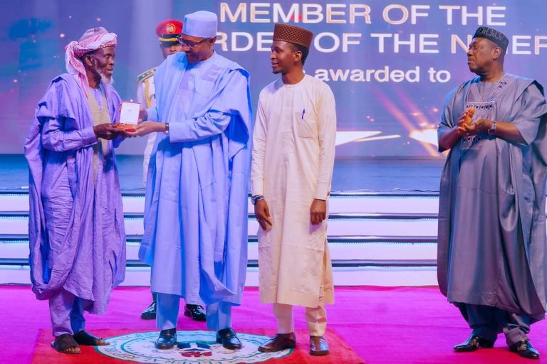 Imam Abubakar Abdullahi honoured with Member of the Order of the Niger(MON)