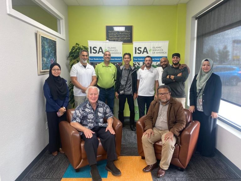 Singapore delegation visits Islamic Services of America in Cedar Rapids