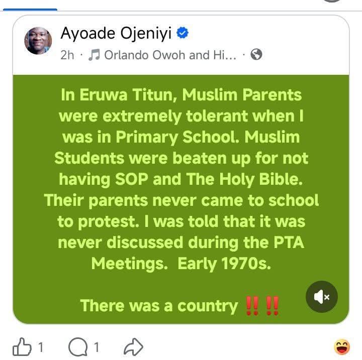 Religious Apartheid In Nigeria’s History — Bashir Lucas Samson Lukman Religious Apartheid In Nigeria’s History — Bashir Lucas Samson Lukman